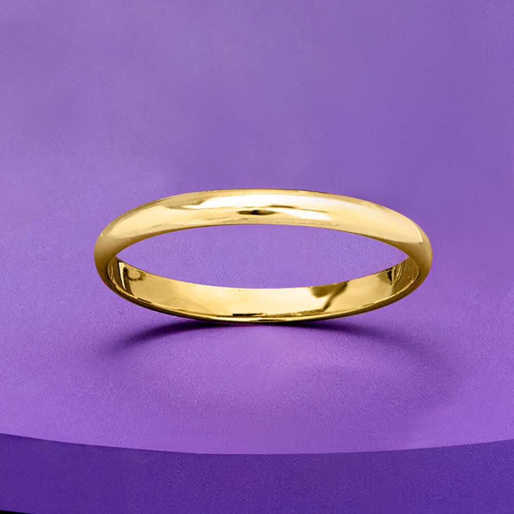 14kt Yellow Gold Polished Ring