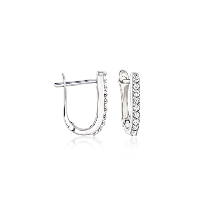 Multi-Gemstone Jewelry Set: Hoop Earrings with Three Pairs of Interchangeable Drops in Sterling Silver. 7/8&quot; image number 7