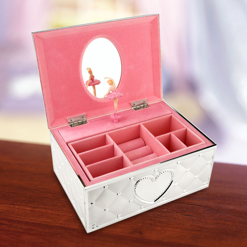Lenox &quot;Childhood Memories&quot; Ballerina Musical Jewelry Box image number 2