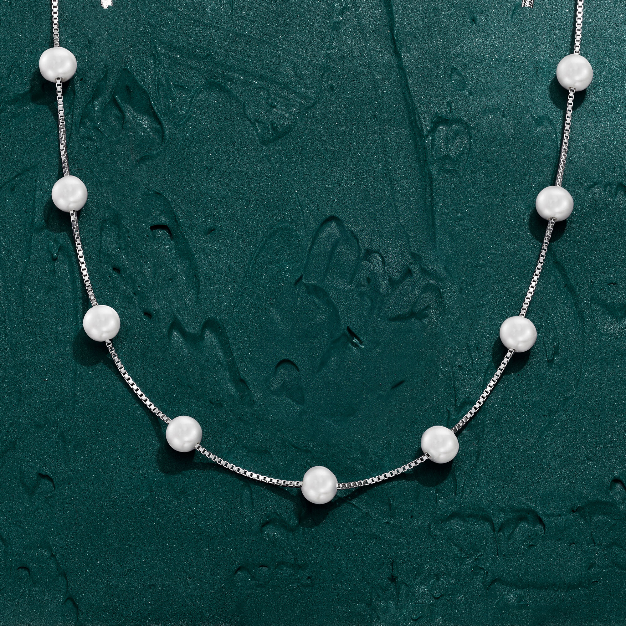 ネックレス・ペンダント LOVE ME MONSTER Silver One Natural Pearl Silver Necklace L18 LOVE ME MONSTER Necklace | Modalova