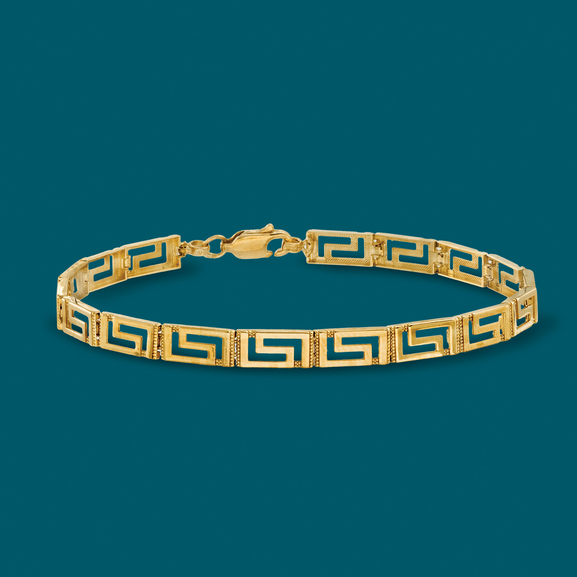 Greek key bracelet deals