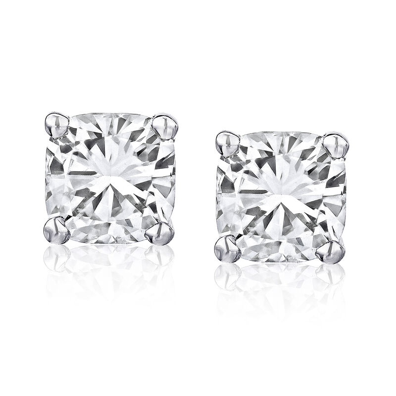 1.90 ct. t.w. Certified Diamond Stud Earrings in Platinum image number 0