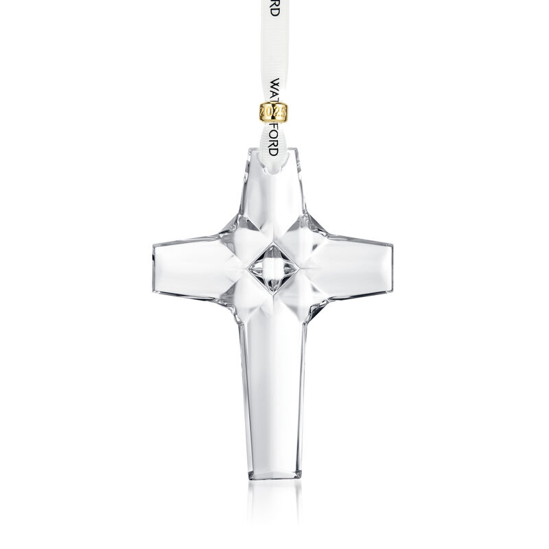 Waterford Crystal 2025 Annual Cross Ornament  image number 0