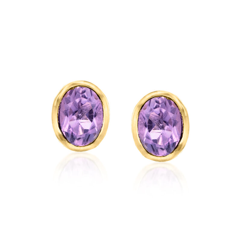 4.20 ct. t.w. Multi-Gemstone Jewelry Set: Three Pairs of Stud Earrings in 18kt Gold Over Sterling  image number 2