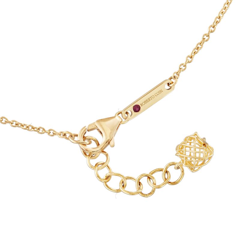 Roberto Coin .13 ct. t.w. Diamond Pendant Necklace in 18kt Two-Tone Gold image number 2