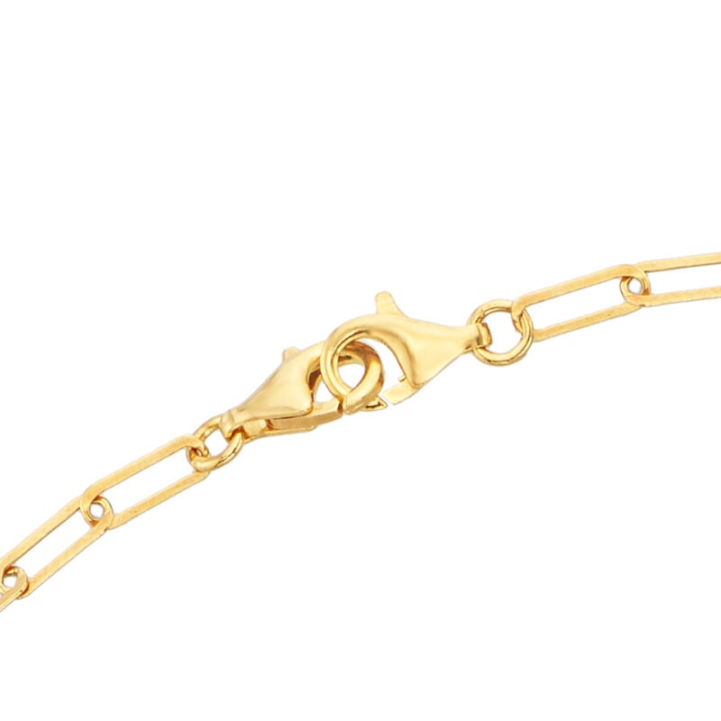 2-In-1 Italian 18kt Gold Over Sterling Paper Clip Link Necklace and Eyeglass Chain. 30&quot; image number 5