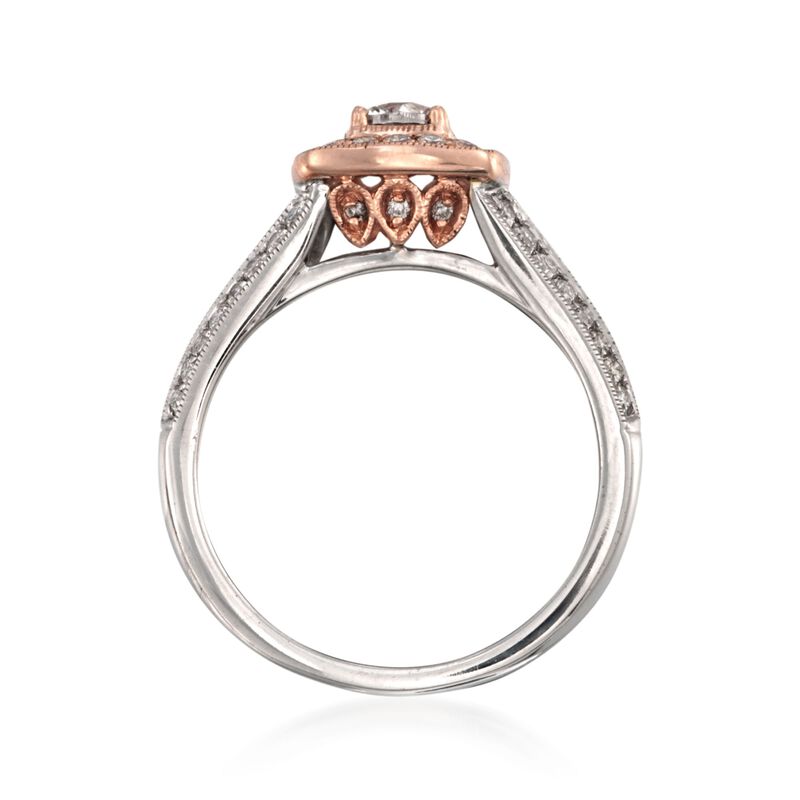 .88 ct. t.w. Diamond Engagement Ring in 14kt Two-Tone Gold image number 2