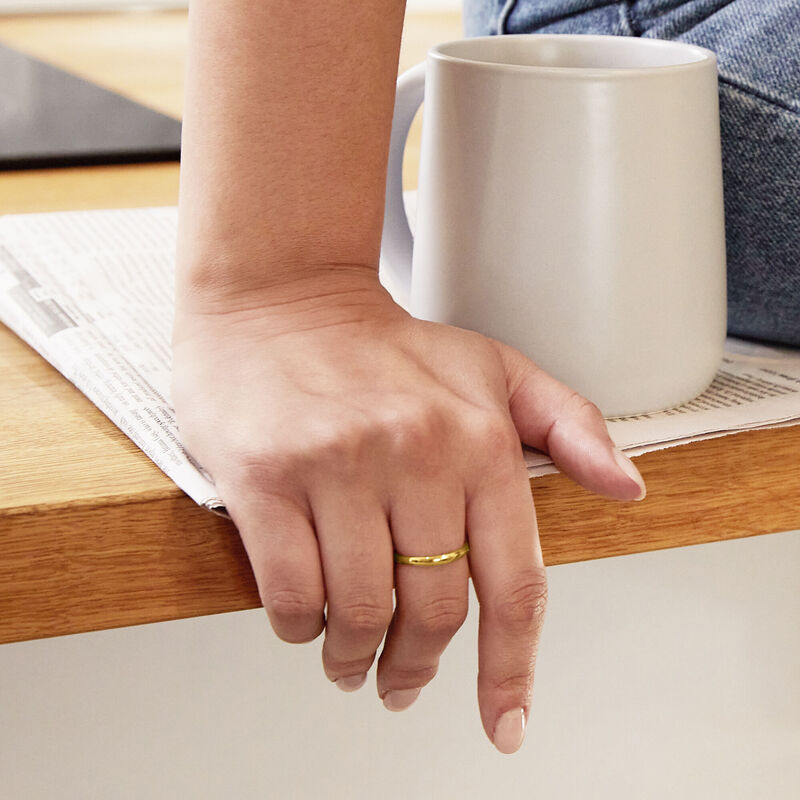 10kt Yellow Gold Polished Ring image number 3