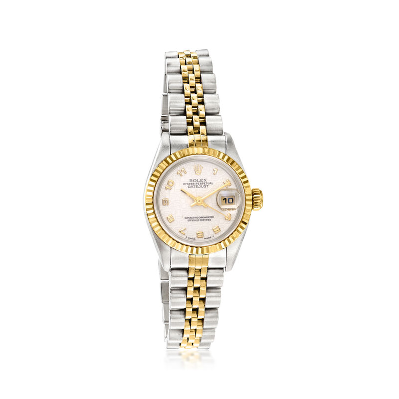 Pre-Owned Rolex Datejust Women's 26mm Automatic Stainless Steel and 18kt Yellow Gold Watch  image number 0