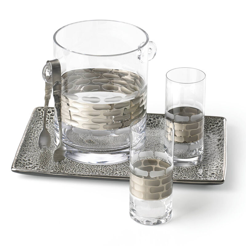 Michael Wainwright "Truro Platinum" Set of 2 Highball Glasses image number 1