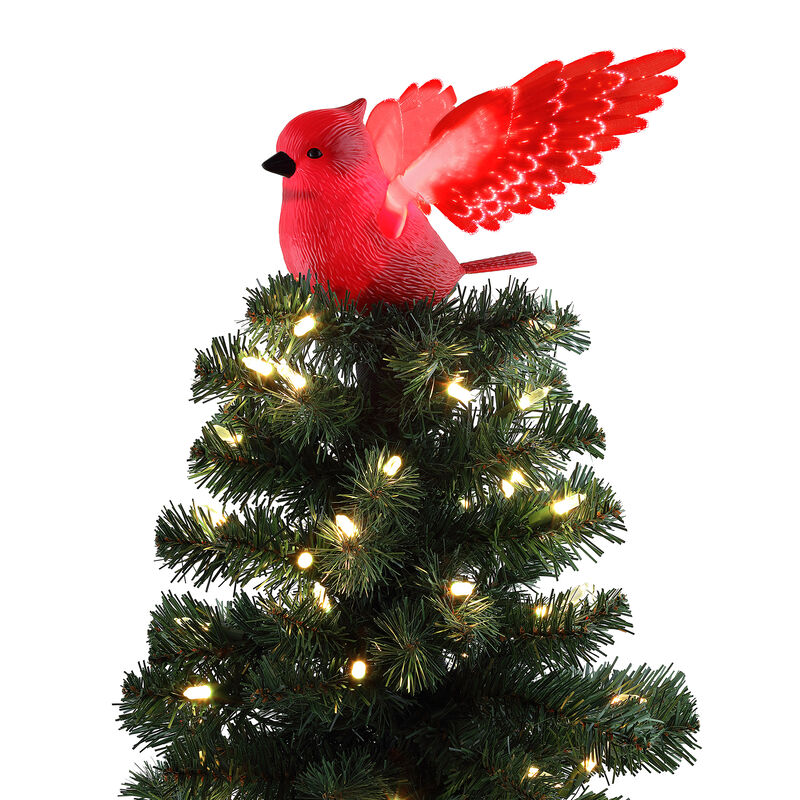Mr. Christmas Animated Cardinal Tree Topper  image number 6