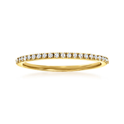 .15 ct. t.w. Diamond Stackable Ring in 14kt Yellow Gold