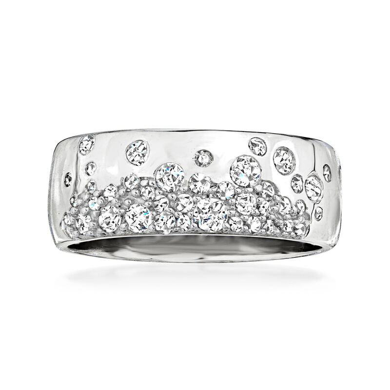 .50 ct. t.w. Scattered-Diamond Ring in Sterling Silver image number 0