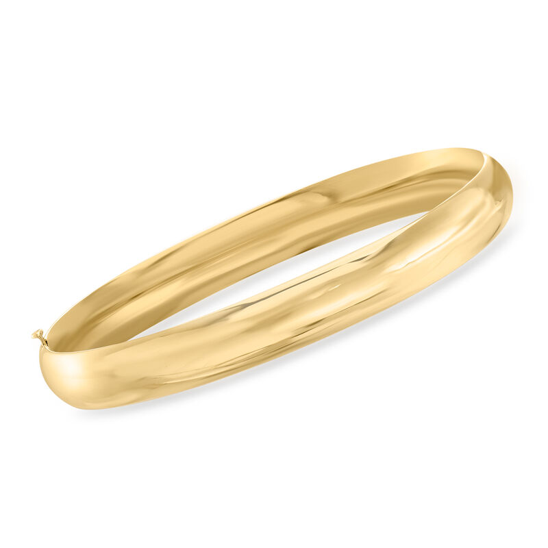 14kt Yellow Gold Polished Bangle Bracelet image number 0