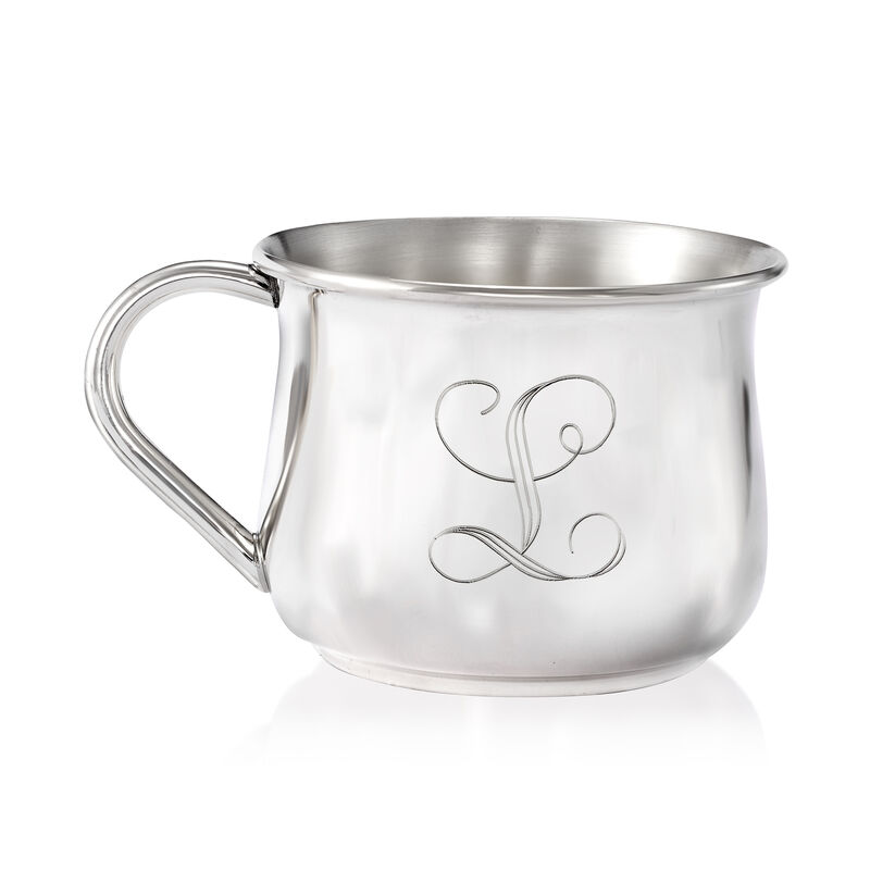 Gorham Sterling Silver Personalized Bulged Baby Cup image number 0