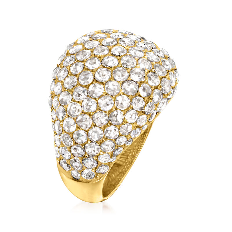 4.75 ct. t.w. Diamond Dome Ring in 18kt Yellow Gold image number 2