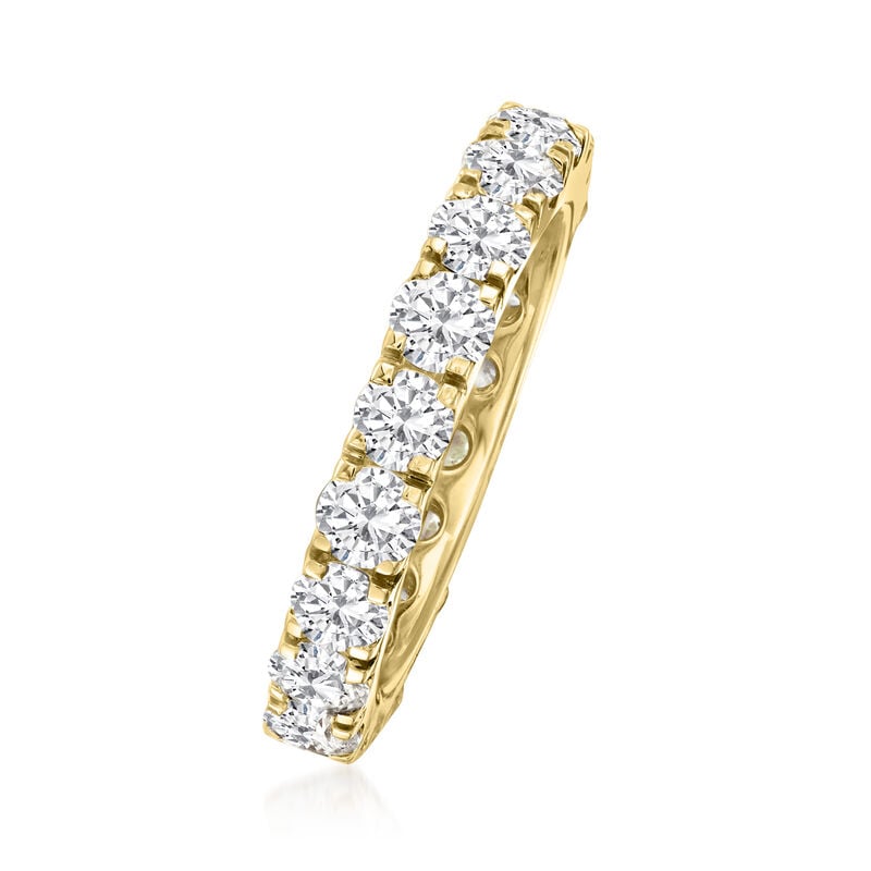 3.00 ct. t.w. Diamond Eternity Band in 14kt Yellow Gold image number 2