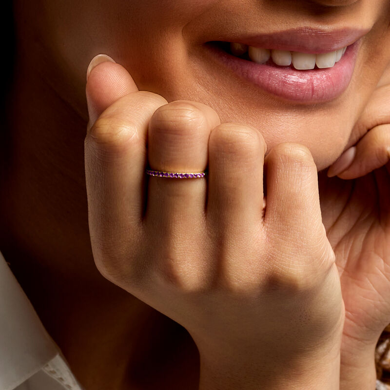 .20 ct. t.w. Amethyst Ring in 14kt Yellow Gold image number 4