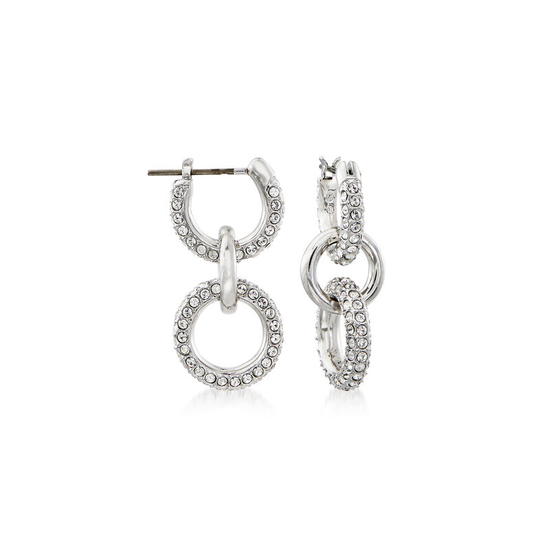 Swarovski Crystal Jewelry Swarovski Crystal Jewelry Set: Three Piece Interchangeable Earrings image number 3