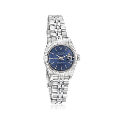 Pre-Owned Rolex Datejust Women's 26mm Automatic Stainless Steel and 18kt White Gold Watch