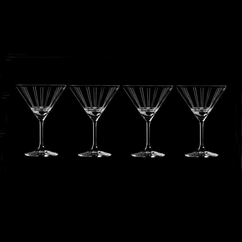 Mikasa &quot;Berlin&quot; Set of 4 Martini Glasses image number 2