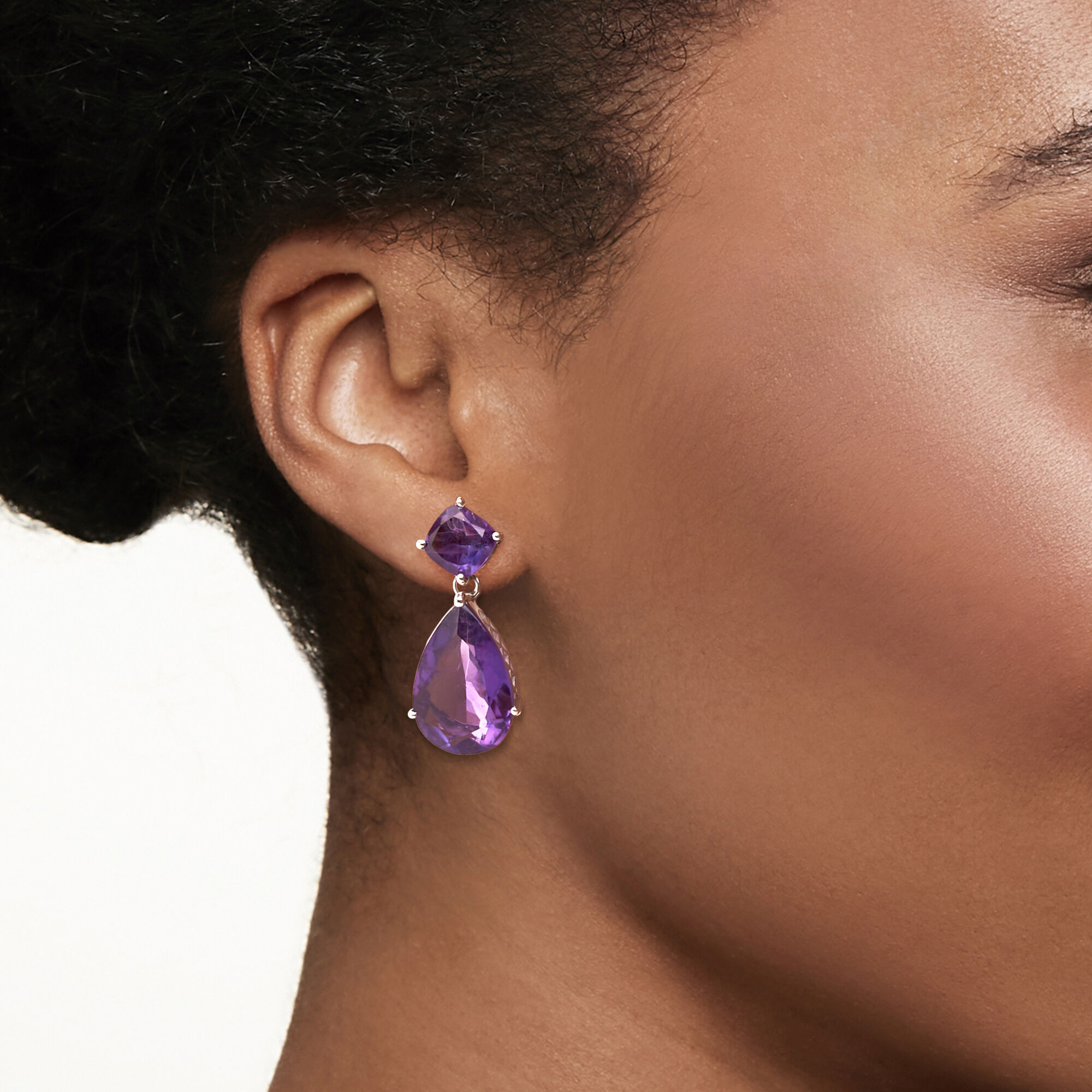 Ross simons amethyst earrings cheap