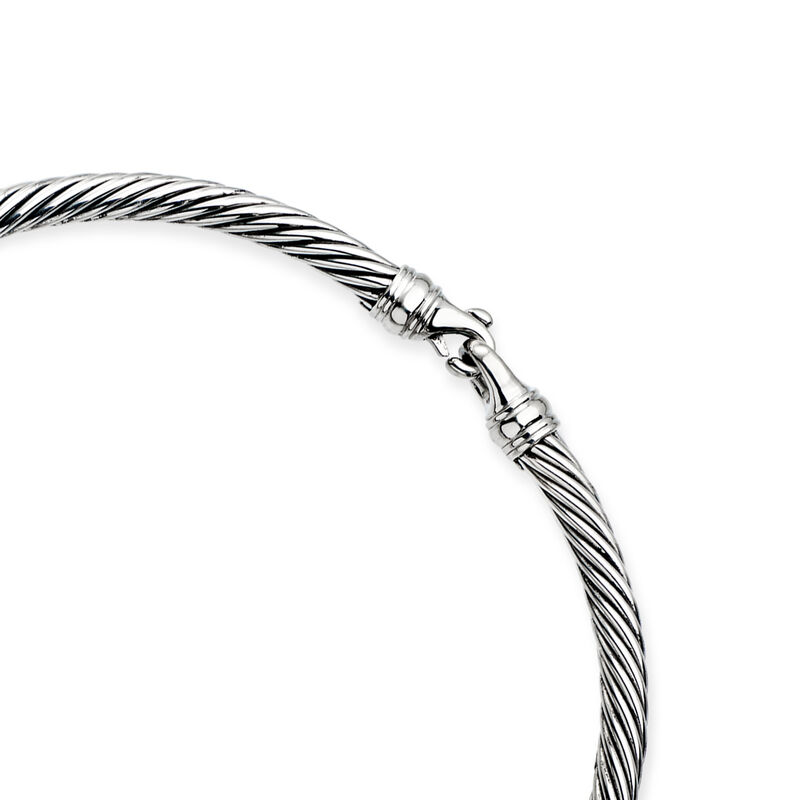 C. 1990 Vintage David Yurman Sterling Silver and 14kt Yellow Gold Collar Necklace. 16" image number 2