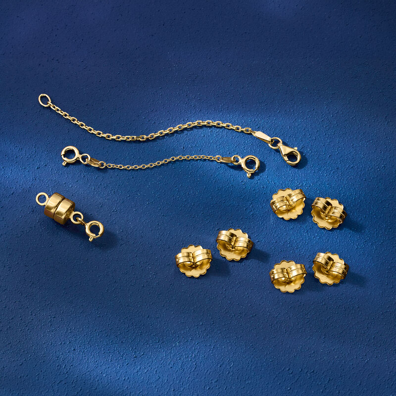 18kt Gold Over Sterling 6-pc. Accessory Kit image number 5