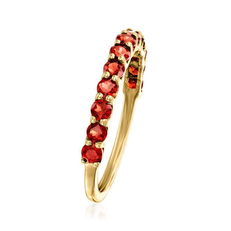 1.00 ct. t.w. Garnet Ring in 14kt Yellow Gold image number 2