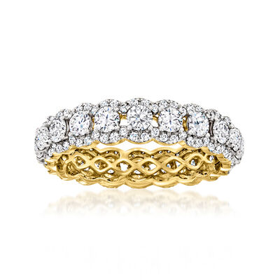 2.00 ct. t.w. Diamond Eternity Band in 14kt Yellow Gold