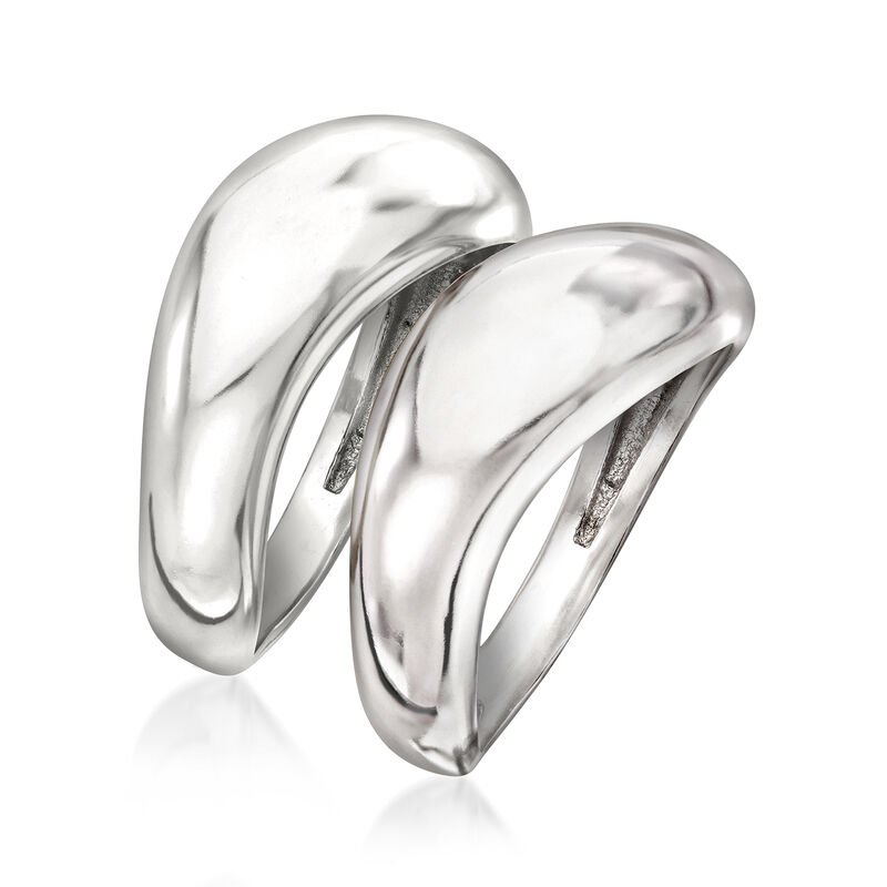 Sterling Silver Jewelry Set: Two Sculptural Rings image number 2
