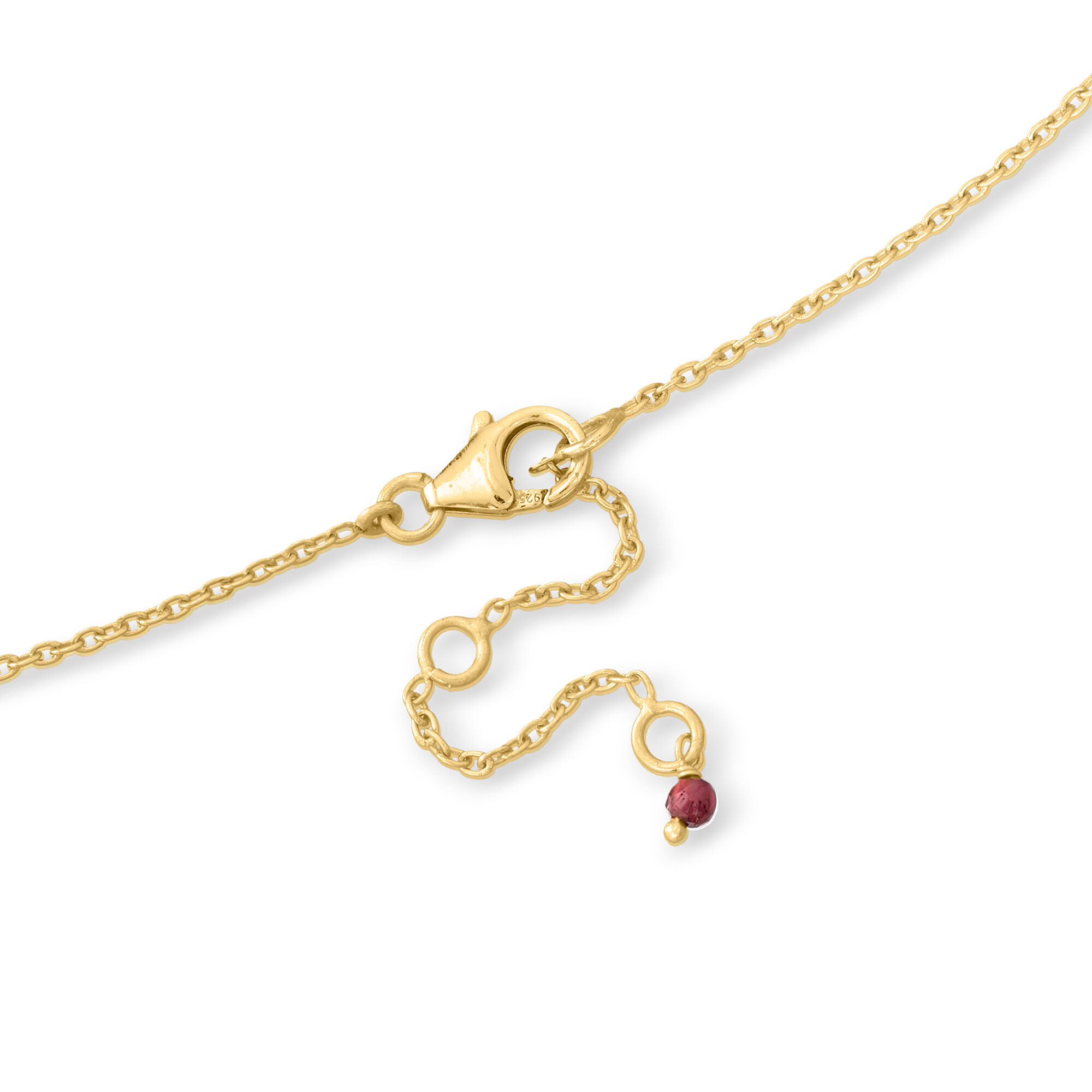 12.40 ct. t.w. Multi-Gemstone Necklace in 18kt Gold Over