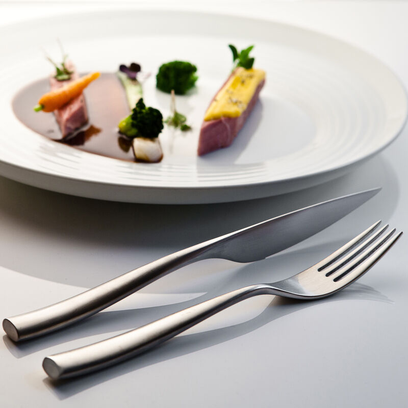 Mepra &quot;Arte Ice&quot; 18/10 Stainless Steel Flatware from Italy image number 1