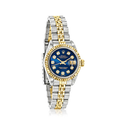 Pre-Owned Rolex Datejust Women's 26mm Automatic Stainless Steel and 18kt Yellow Gold Watch