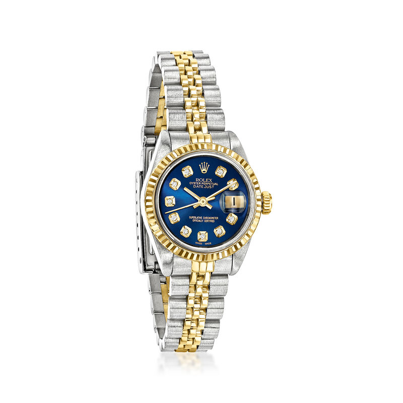 Pre-Owned Rolex Datejust Women's 26mm Automatic Stainless Steel and 18kt Yellow Gold Watch  image number 0