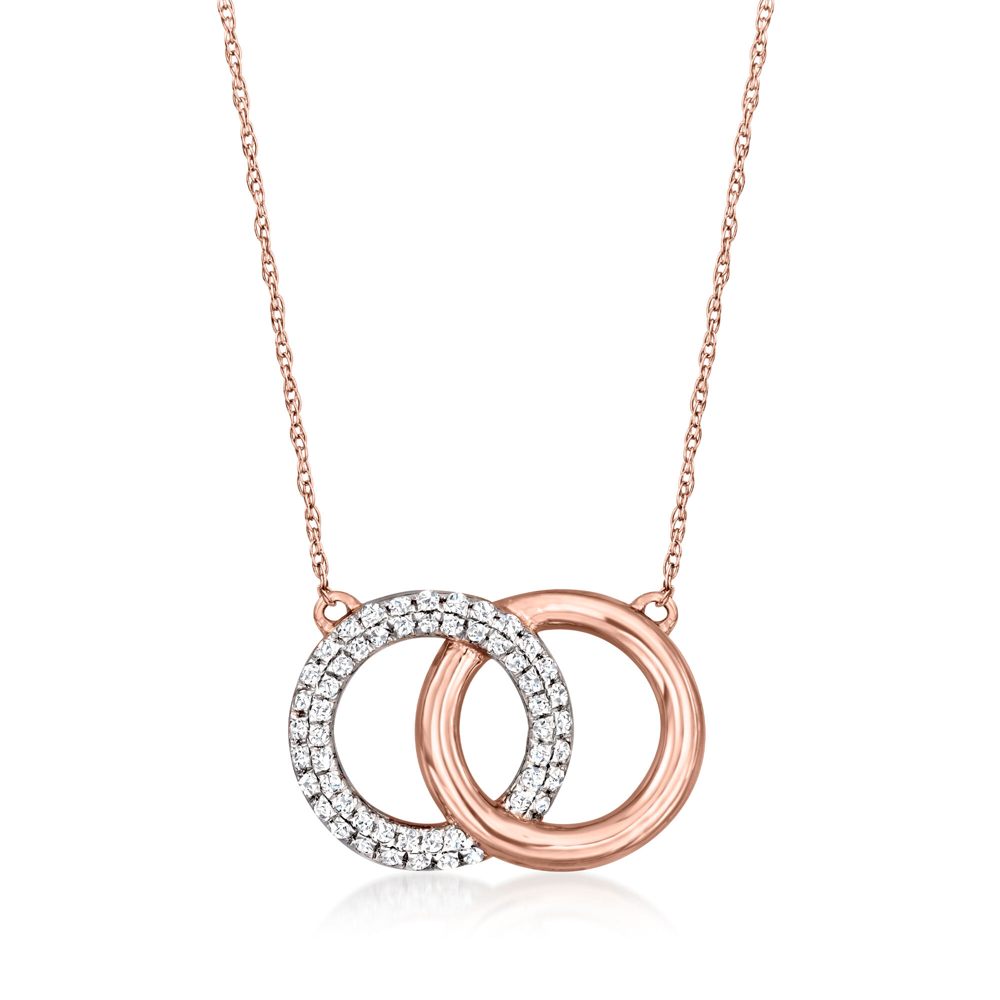 ネックレス・ペンダント LAZY DAWN double rings necklace a5ca77febc33466eafce0f1ec11098