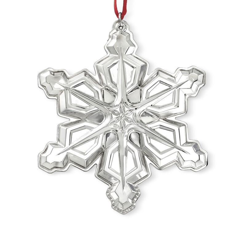 Gorham 2023 Annual Sterling Silver Snowflake Ornament - 54th Edition image number 1