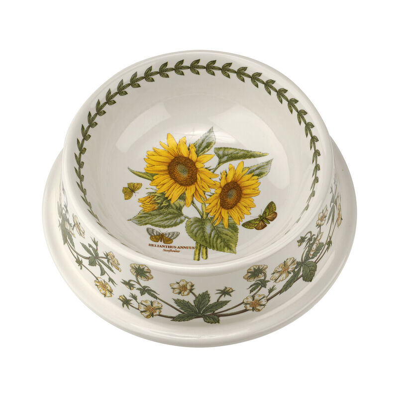 Portmeirion &quot;Botanic Garden&quot; Sunflower Pet Bowl image number 0