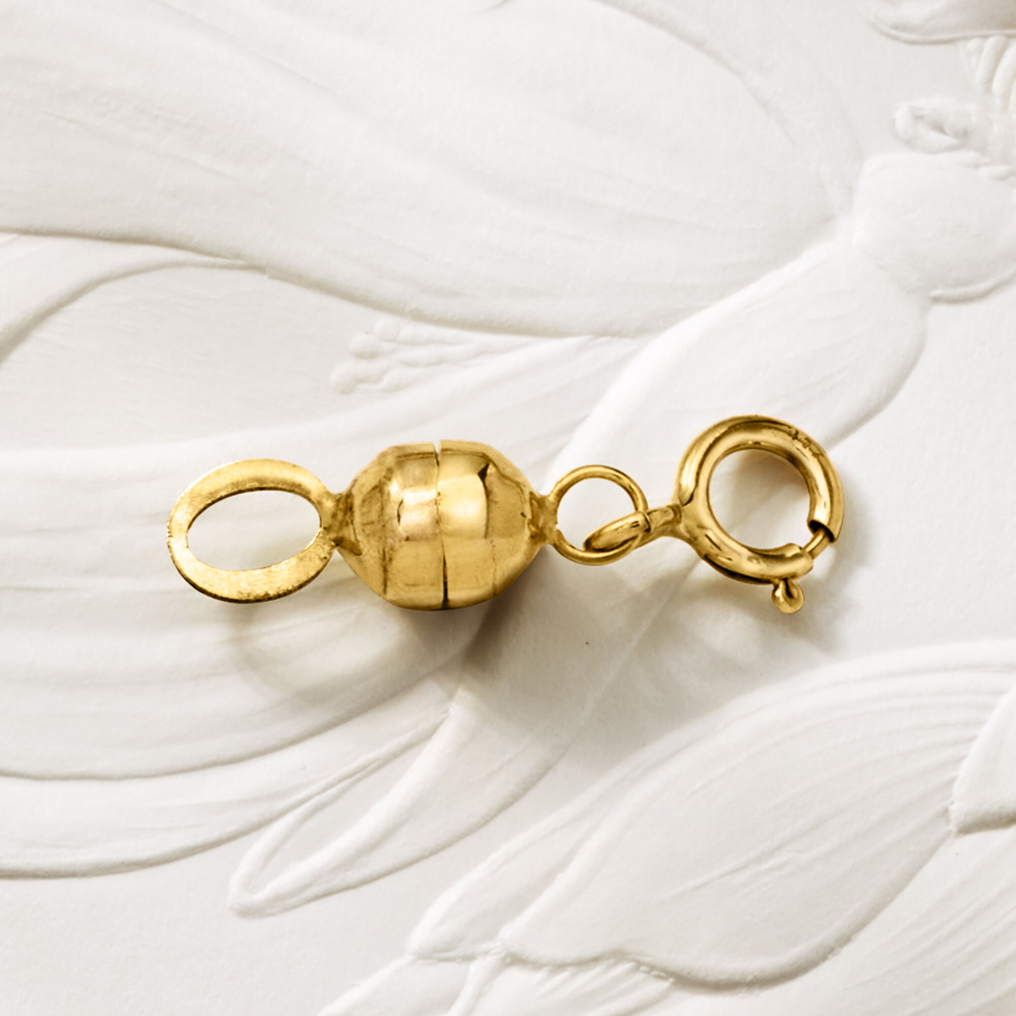 Italian 10kt Yellow Gold Magnetic Clasp | Ross Simons