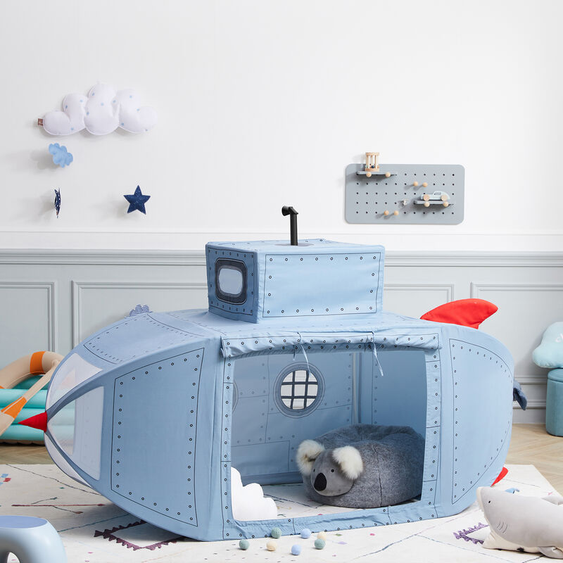 Wonder & Wise Child's Submarine Play Tent image number 4