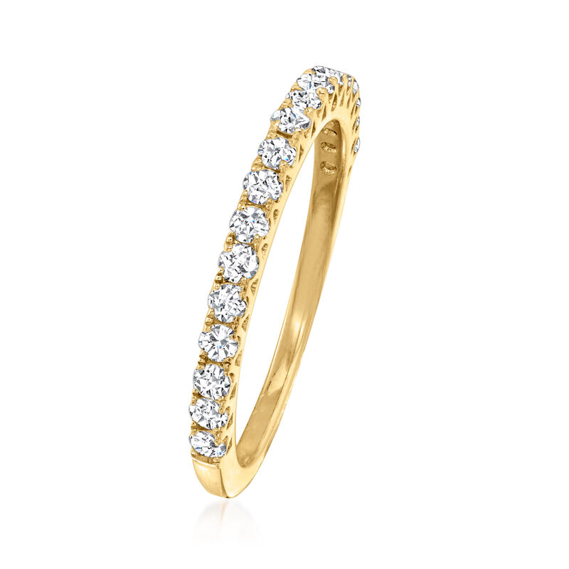 .33 ct. t.w. Diamond Ring in 18kt Yellow Gold image number 2