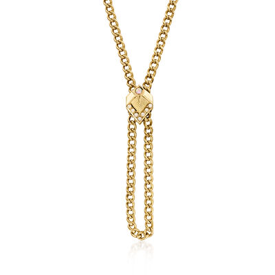 C. 1950 Vintage 14kt Yellow Gold Bolo Necklace with Opal and Seed Pearls