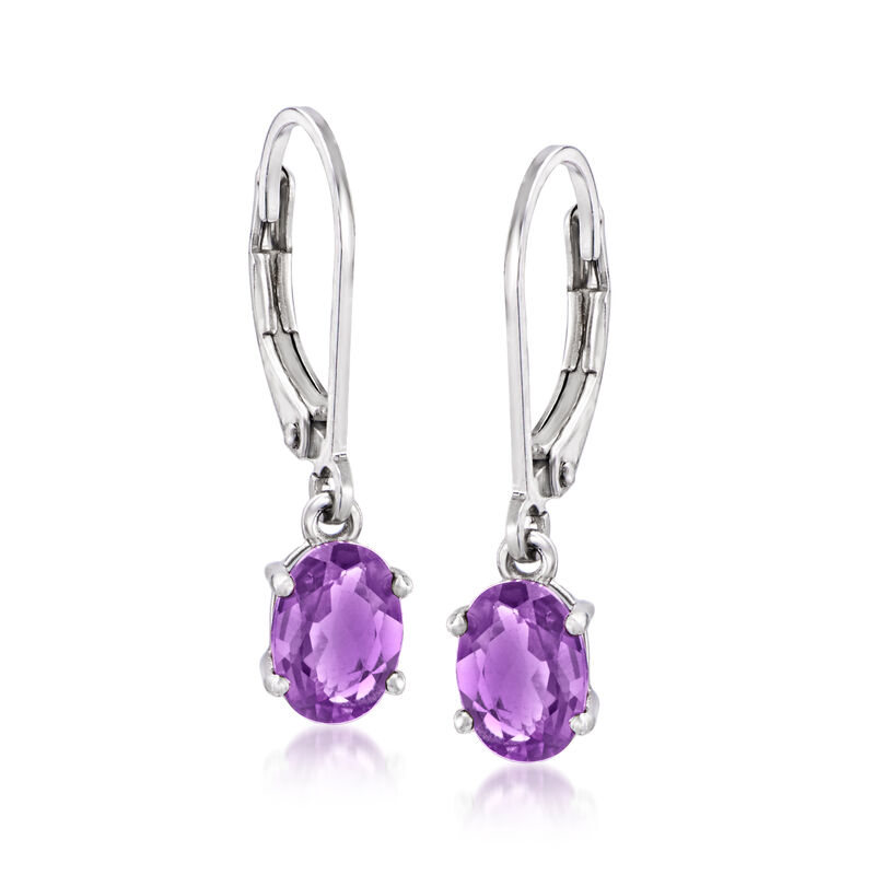 5.00 ct. t.w. Multi-Gemstone Jewelry Set: Four Pairs of Drop Earrings in Sterling Silver image number 3