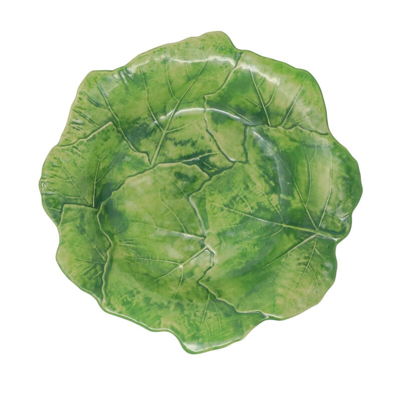 Vietri "Foglia" Green Dinnerware from Italy image number 4