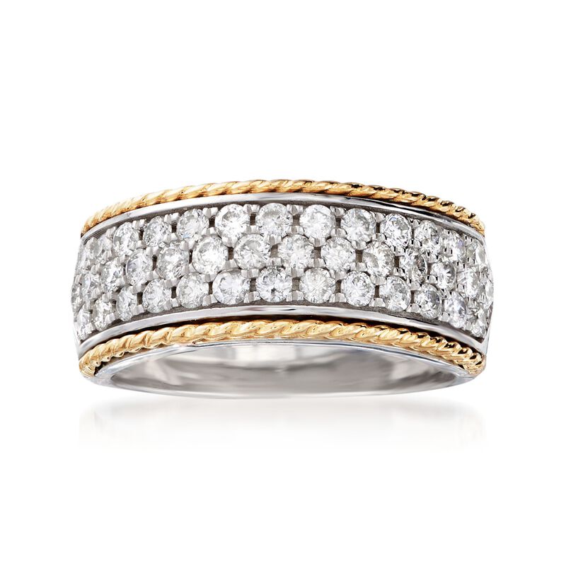 1.00 ct. t.w. Diamond Ring in 14kt Two-Tone Gold image number 0