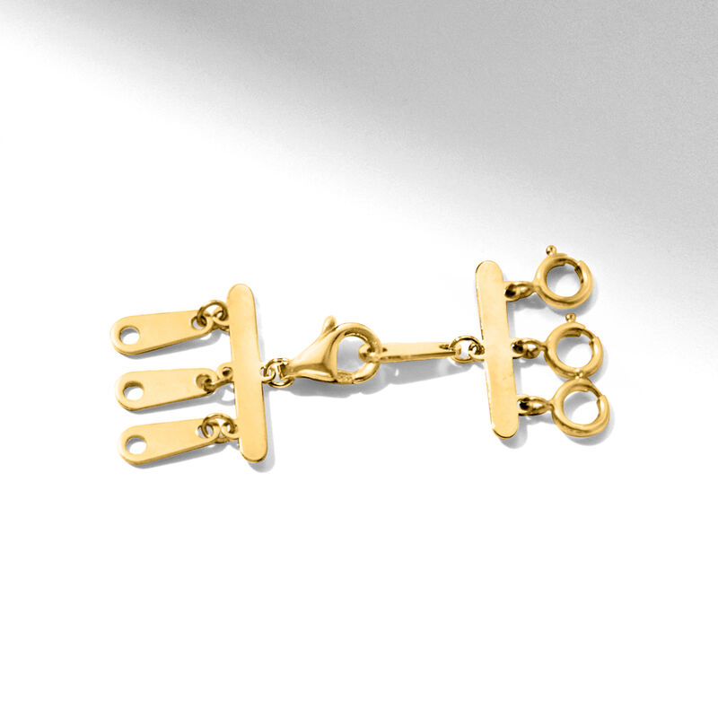 Italian 14kt Yellow Gold Layering Clasp image number 2
