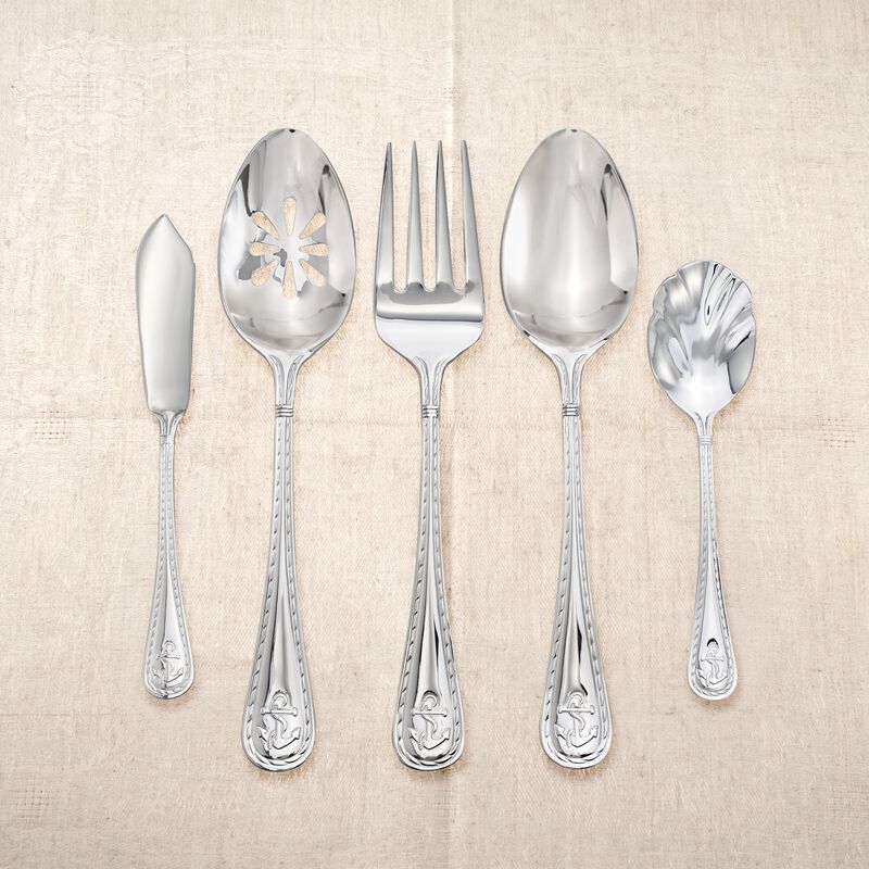 Studio Silversmiths &quot;Dockside&quot; 18/0 Stainless Steel Flatware image number 1