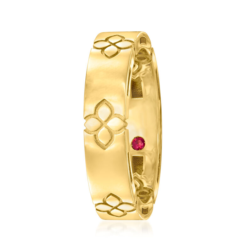 Roberto Coin "Love in Verona" 18kt Yellow Gold Ring image number 2
