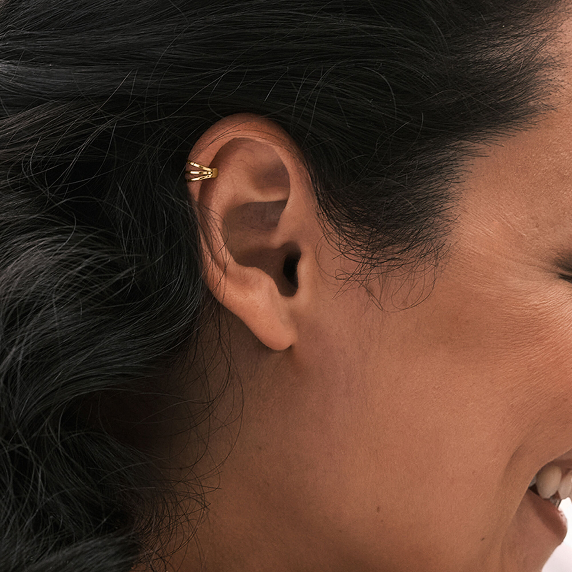 アクセサリー Scat Rose\" hoop pierce earcuff Bowtie Ear Cuff Ear Wrap Silver Ear Pin Bow Ear Cuff Gold