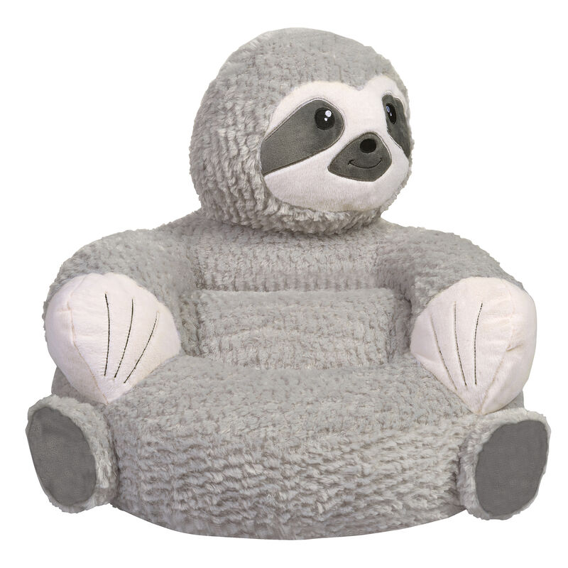 Children's Plush Sloth Chair image number 1